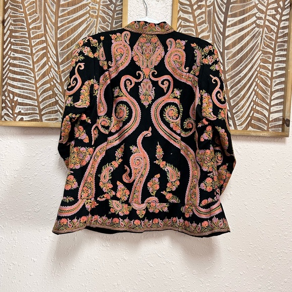 Embroidered Wool Jacket - Picture 6 of 7